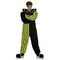 Jolt Clown Costume Blacklight Reactive Halloween Party Jumpsuit
